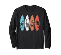 Surfboards - Tabla de Surf con temática de Mono Manga Larga