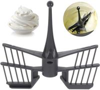 Surfela Mariposa para Thermomix TM5, TM6 o TM31,Accesorio Thermomix, Batidor para Vorwerk Thermomix, Piezas de Repuesto para Robot de Cocina Vorwerk Thermomix (Gris)
