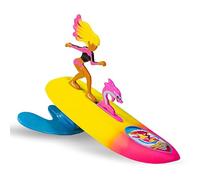 Surfer Dudes Legends & Surfer Pets - Juguete de playa para mascotas y tabla de surf con impulsado por olas, Supertubes Samantha y Swell