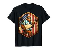Surfer Sasquatch Big Foot Amante del Surf Dude Shaka USA Camiseta