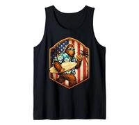 Surfer Sasquatch Big Foot Amante del Surf Dude Shaka USA Camiseta sin Mangas