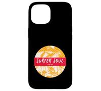 Surfer Soul For Life (gráfico de Palmeras) Carcasa para iPhone 15
