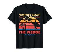 Surfing Newport Beach The Wedge Orange County California Arte Camiseta