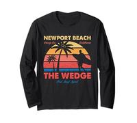 Surfing Newport Beach The Wedge Orange County California Arte Manga Larga
