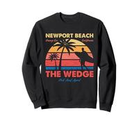 Surfing Newport Beach The Wedge Orange County California Arte Sudadera