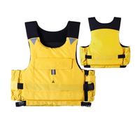 Surfing Vest for Adults Men Women with Pocket, Adjustable Surfing Vest for Snorkeling Swimming Kayaking Boating Canoeing Rafting Sailing Paddling Water Sports Fishing Adventure(Yellow,S)