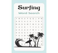 Surfing Word Search: 50+ Puzzles for Kids, Teens, and Adults with Easy-to-Read Print [6x9 inches, 110 Pages] - A Gift for Fun and Relaxation!