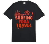Surfing Yoga Travel - Vivo tu sueño (Declaración de Vacaciones) Comfort Colors Adult Heavyweight T-Shirt