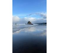 Surfline Reflections at Haystack Rock Notebook - 8.5 x 5.5: Blank Journal for Writing, Sketching, Drawing & Creative Notes