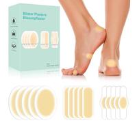 SURFOU 36 Unidades Almohadillas Hidrocoloides para Protección de Pies y Dedos, Parches Impermeables con Gel, Comodidad para Actividades Diarias, Deporte y Outdoor, Paquete Surtido