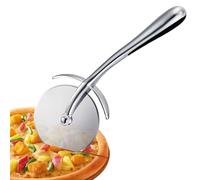 SURFOU Cortador de Pizza, 6,5 Cm de Diámetro y 18 cm de Largo, Cortapizzas de Acero Inoxidable, Apto Para Lavavajillas, Ideal Para Tartas, Pasteles, Gofres y Pan, Perfecto Para El Uso Diario