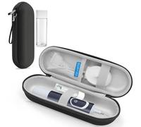 SURFOU Estuche para Cepillo de Dientes Eléctrico con Caja para Cabezales | Funda de Viaje Rígida Compatible con Oral B y Philips Sonicare, Portátil e Impermeable, con Bolsillos de Malla