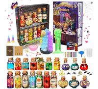 SURFOU Pociones Magicas Niñas, Kit Manualidades Niños 6 7 8 9 12 Años Pocimas Juguetes, 21 Juegos Creativos Mágicos Educativo Navidad Cumpleaño Regalo, Arena Magica