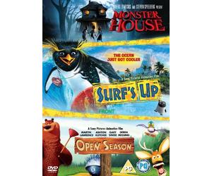 Surfs Up/Open Season/Monster House (3 Dvd) [Edizione: Regno Unito] [Reino Unido]