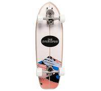 Surfskate Monopatín Cruiser Skate Retro W - 75 cm de Arce, Ejes Surf Skate S7, Ruedas 65 x 43 milímetros, ABEC-5 para Niños, Adolescentes, Principiantes y Adultos