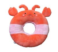 Surgery Recovery Elizabeth Circle Cat Recovery Collar Dog Recovery Cone Soft Cloth Adjustable Pet Recovery Collar Cotton Anti-Scratch Cat Headgear Choker Collar for Kitten Puppies (S,Lobster)