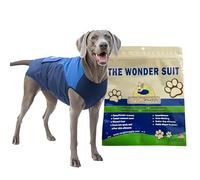 Surgi~Snuggly - Pañales desechables para perros machos y hembras, se adapta a cachorros a perros adultos, 70 tamaños y colores, una solución simple a un problema diario BB-S-DK , S, Azul/Azul, 1