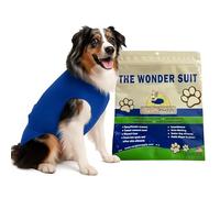 Surgi~Snuggly Pañales desechables para perros, para perros machos y hembras, patas envolventes para un ajuste superior, se adapta (2XL, azul)