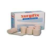 Surgifix - Ideal Vendaje elástico, dobladillo con ganchos para vendaje, vendaje de contención elástico no adhesivo, tamaño 4.5 x 10 cm, 20 rollos empaquetados individualmente