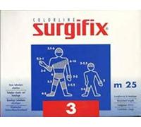 Surgifix Red tubular elástica de 25 m. Tamaño: 3 (ideal para brazo, codo, pie, pierna)
