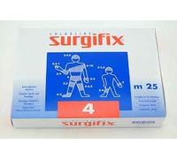 Surgifix Red tubular elástica de 25 m. Tamaño: 4 (ideal para rodillas, piernas, muslo)
