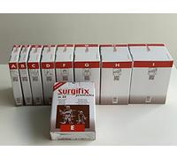 Surgifix - Red Tubular Elástica Poly, Talla 5, para la Fijación de Compresas, Gasas y Apósitos de Pie, Talón, Tobillo, Longitud de Tensión 25 m, Color Blanco, Made in Italy, 1 pieza