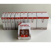 Surgifix - Red Tubular Elástica Zerolatex, Talla F, para la Fijación de Compresas, Gasas y Apósitos para la Cabeza, Longitud de Tensión 25 m, Color Blanco, Made in Italy, 1 pieza