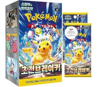 Surging Sparks Super Electric Breaker - Caja de refuerzo coreana (30 sobres) | Supercharged Breaker | Cartas Pokémon coreanas auténticas | Serie Escarlata y Violeta | Titan Authenticated