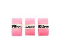 Surgrip Tennis - Wilson - Pro overgrip rosa - Pack de 3 - Adherencia óptima - Equipamiento esencial