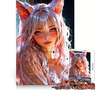 Suri - Kitsunari at Home Rompecabezas de 1000 Piezas para Adolescentes Juguete de lógica y diversión Relajante Bordes Suaves Regalo Creativo 50x75cm