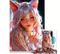 Suri - Kitsunari en casa para Adultos, Rompecabezas de 1000 Piezas, Juguete de lógica Pura, Momento de Paz, Corte preciso, Regalo sincero 38x52cm
