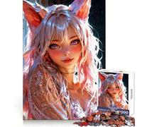 Suri - Kitsunari en casa para Adultos, Rompecabezas de 1000 Piezas, Juguete de lógica Pura, Momento de Paz, Corte preciso, Regalo sincero 38x52cm