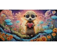 Suricata 1000 Piezas Puzzle en Papel Reciclado para Adultos Regalo Divertido & Actividad en casa Juego desafiante Idea 38x52cm/1000pcs