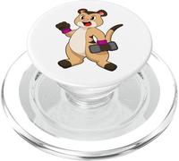 Suricato Fitness Mancuernas Deportes PopSockets PopGrip para MagSafe