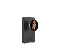 Suricato Molón con Gafas Café con Hielo Amante del Café PopSockets PopWallet para MagSafe