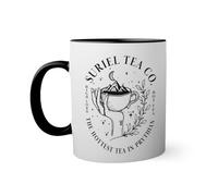 Suriel Tea Co Acotar Court Of Thorns And Roses Taza de color negro con mango a juego 330ml