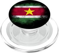 Surinam, Bandera de Surinam, Bandera de Surinam. PopSockets PopGrip para MagSafe
