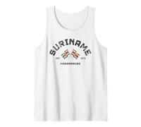 Surinam Patria Surinam Vacaciones a Surinam Regalo Camiseta sin Mangas