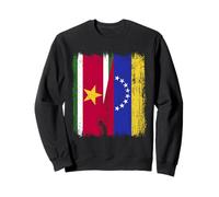 Surinam Venezuela Media Bandera Surinamesa Venezolana Jersey Sudadera