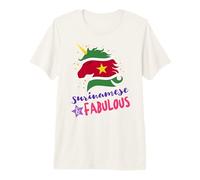 Surinamese Pride for Her Surinamese Unicorn Camiseta Premium