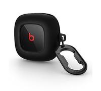 SURITCH Funda Compatible con la Cubierta Beats Fit Pro [Slim-Fit] [Anti-Caída],Funda Portátil de TPU a Prueba de Golpes con Clip para Llavero para Beats Fit Pro (Negra Aurora)