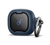 SURITCH Funda Compatible con Soundcore Sport X20,Resistente Protector Auriculares Fundas con Kit de Limpieza y Carabinero Anillo de Llaves(Azul)