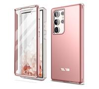 SURITCH Funda para Samsung Galaxy S23 Ultra, protector de pantalla integrado, protección de doble capa, protección completa, a prueba de golpes, resistente, para Samsung S23 Ultra de 6.8 pulgadas