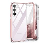 SURITCH para Samsung Galaxy S23+ Plus Funda transparente de 6,6 pulgadas (solamente) [Protector de pantalla incorporado] Carcasa rgida protector