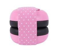 Surluoen 1 Par de Orejeras Antirruido para BebéS, Correa EláStica, ProteccióN para los OíDos, Orejeras para BebéS, AudíFonos Insonoros, Protector para los OíDos, Rosa