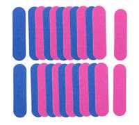 Surluoen 100 Piezas Limas De Uñas Color Doble Lijado Mini Buffer De Madera 180/240 Herramientas Desechables De Manicura