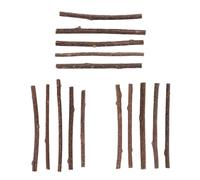 Surluoen 15 Piezas de Palitos de Plata Natural para Palitos de Hierba Gatera Palitos de MasticacióN Matatabi Dientes Juguetes de MasticacióN Molares para la Limpieza de Dientes de