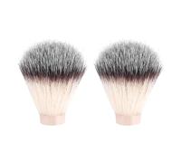 Surluoen 2 Uds, Nudo de Brocha de Afeitar de Nailon para Pelo de TejóN para Hombres, Aparato de Limpieza de Barba para Hombres