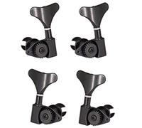 Surluoen 2L 2R Vintage Sealed Bass Tuners Tuning Key Pegs Set Mano Derecha Izquierda para Piezas de Repuesto de Bajo de Guitarra