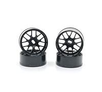 Surluoen 4 Piezas de Cubo de Rueda de Llanta de Metal para 284131 K969 K989 K999 P929 Mini-Z Mini-Q Mini-D 1/28 Piezas de ActualizacióN de Coche RC, 5